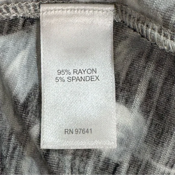 J. Jill Black & White Floral Midi Dress w/Pockets Long Sleeve Medium - Picture 10 of 11